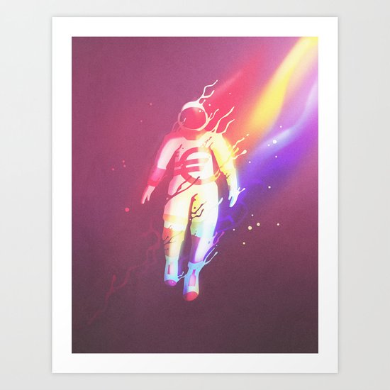The Euronaut Art Print