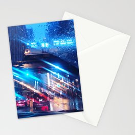 Chicago City Lights Stationery Card