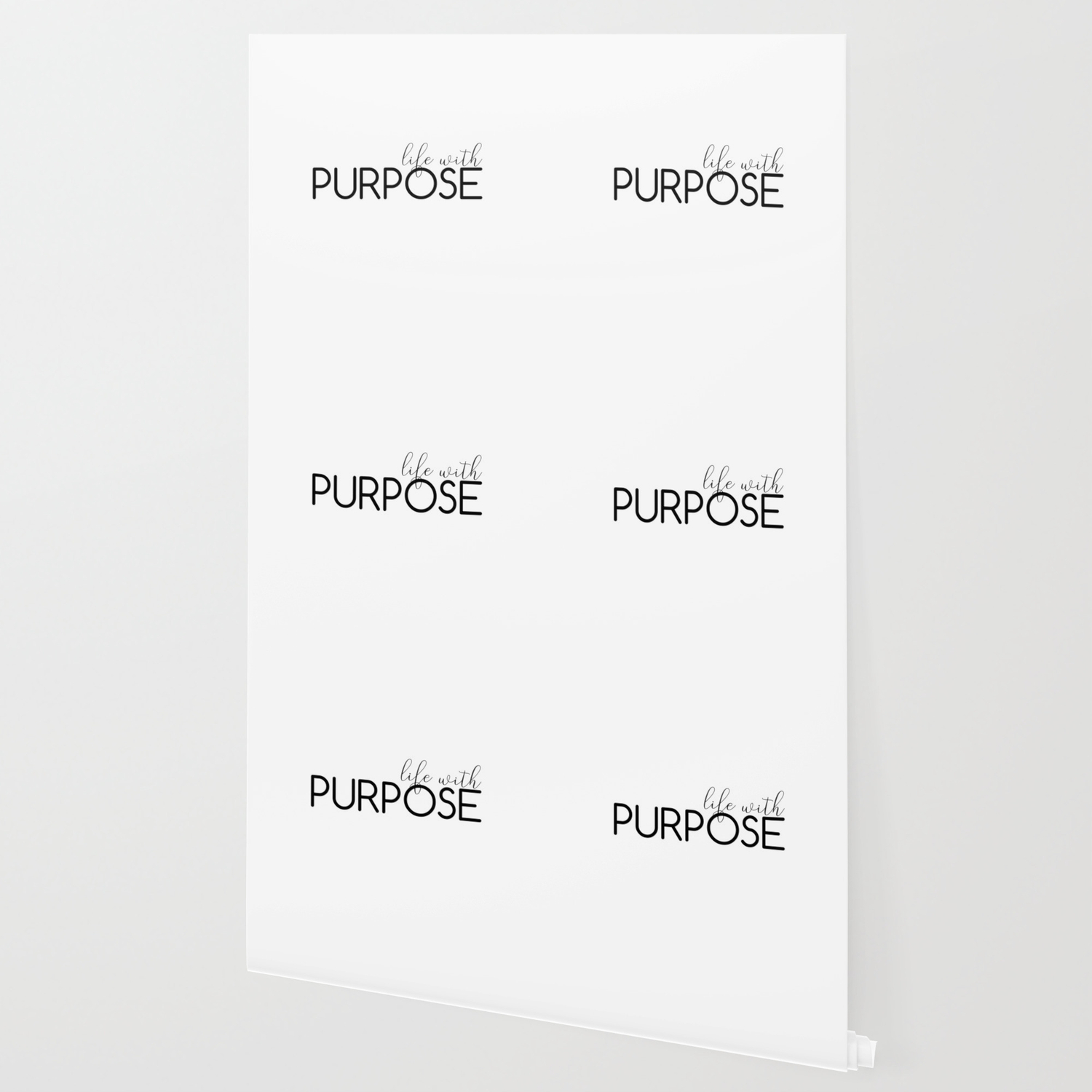 Life With Purpose Inspirational Minimalist Wallpaper By