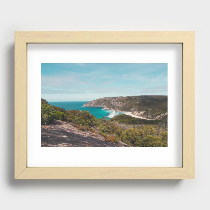 Isthmus Hill Recessed Framed Print