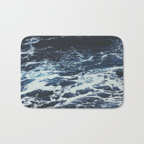 Dark Ocean Bath Mat