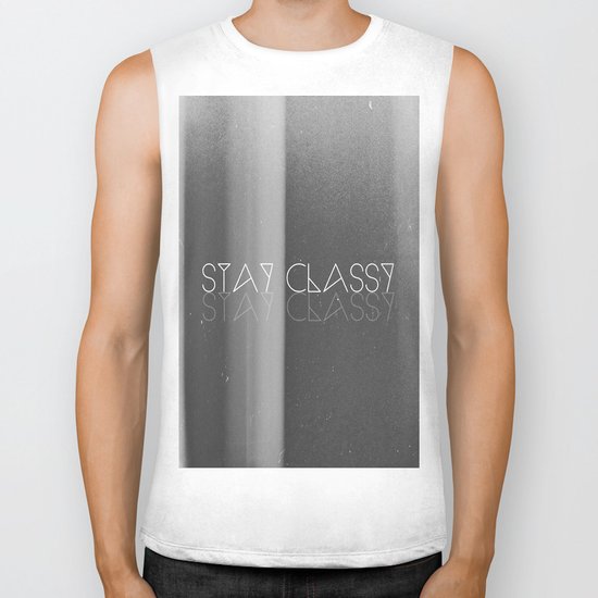 Stay Classy Biker Tank