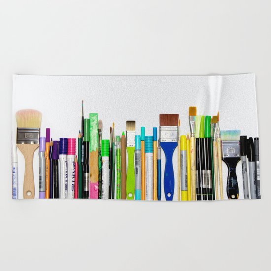 Real Weapons Of Mass Creation II Beach Towel