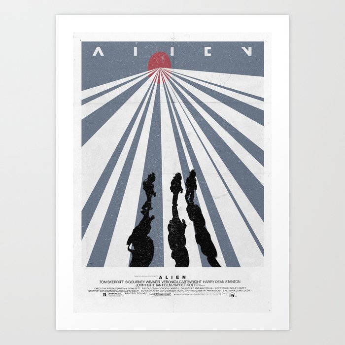 Alien (1979) Movie Poster Art Print