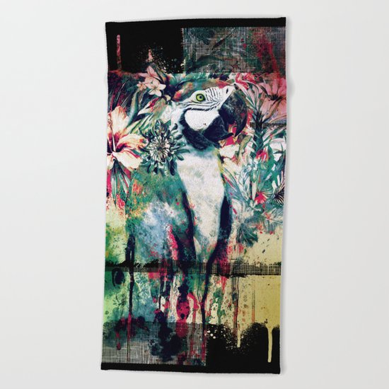 PARROT Beach Towel
