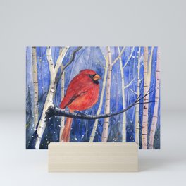 Northern Cardinal Mini Art Print