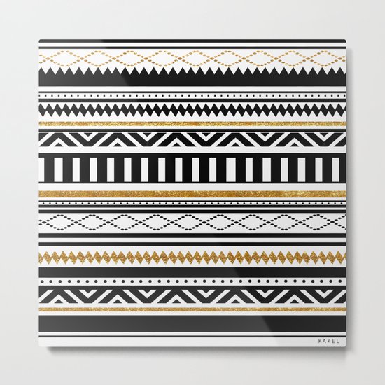 Aztec Metal Print
