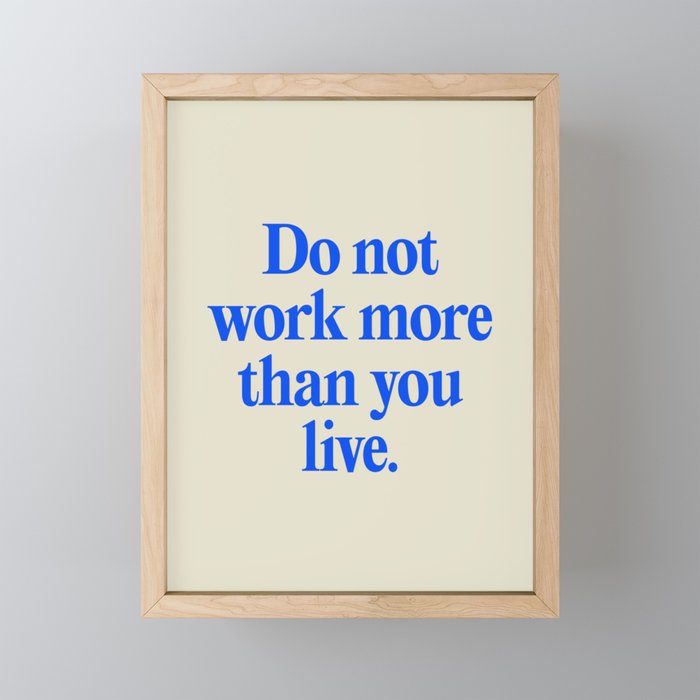 Framed Mini Art Print