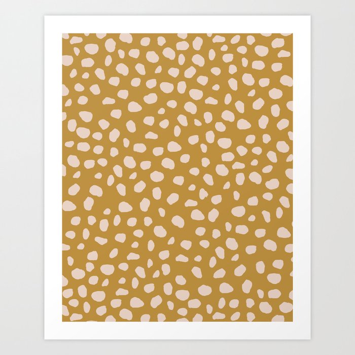 Jaguar | Yellow Art Print