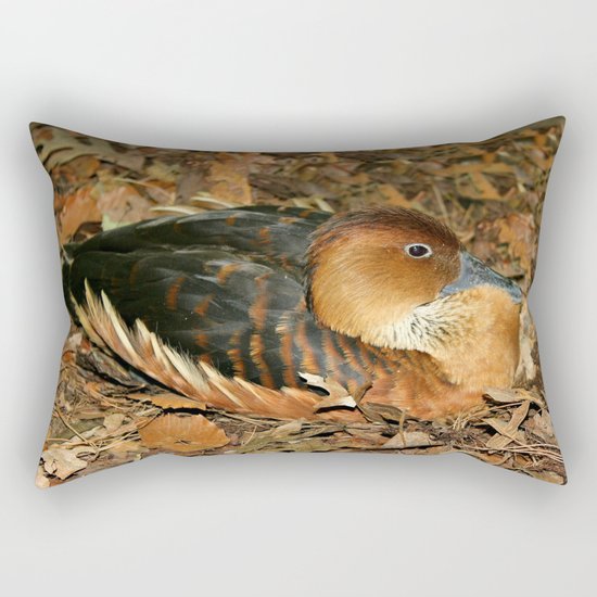 Fulvous Whistling Duck Rectangular Pillow