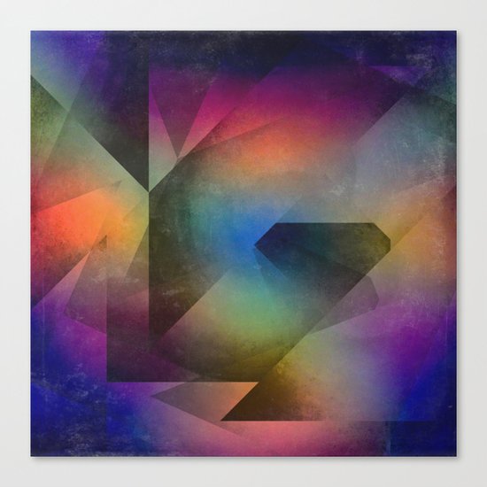 Cuts XX - Colour vs Form Canvas Print