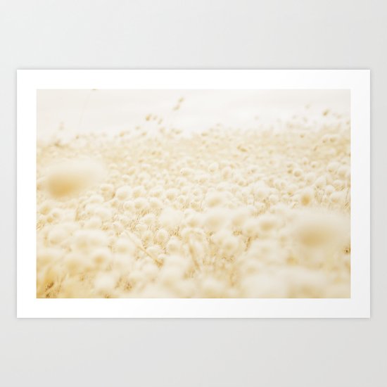 Bunny Tails Art Print
