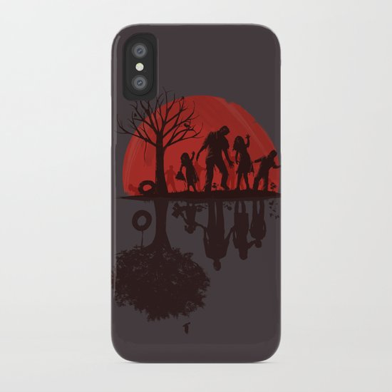 A Family Once (dark version) iPhone Case