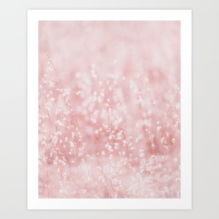 Cotton Candy Fields Forever Art Print