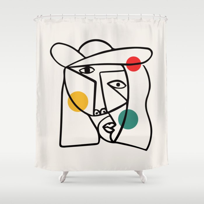 The Dream II | Pablo Picasso – Le Reve Shower Curtain