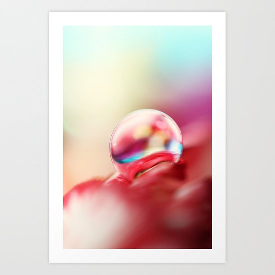 Dreamy Droplet Art Print