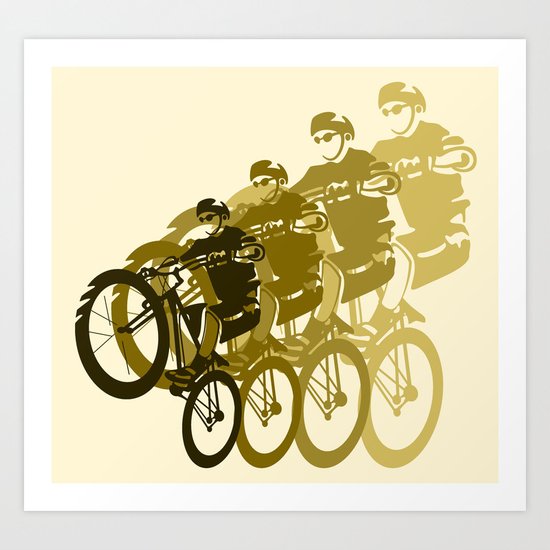 Mountain Bike Art Print