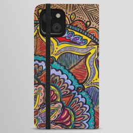 3am never looked so colorful iPhone Wallet Case