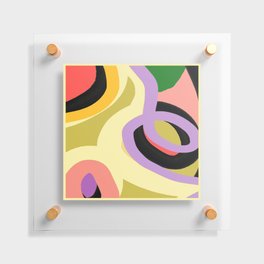 Abstract Line 35 Floating Acrylic Print