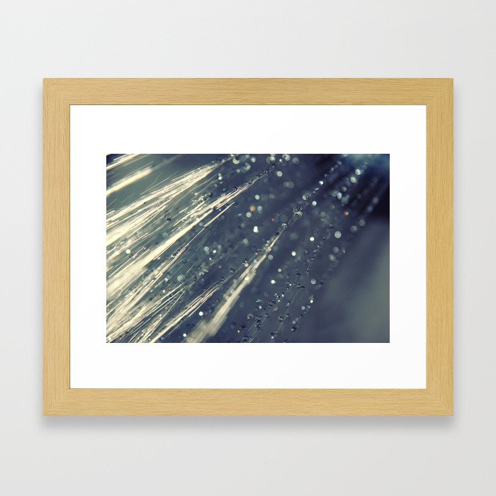 Rain Shower Framed Art Print