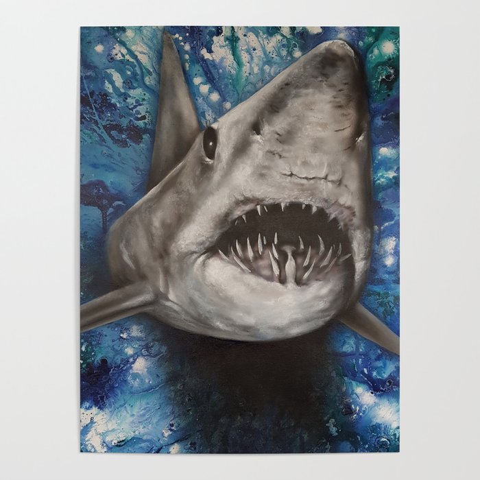 mako shark Poster