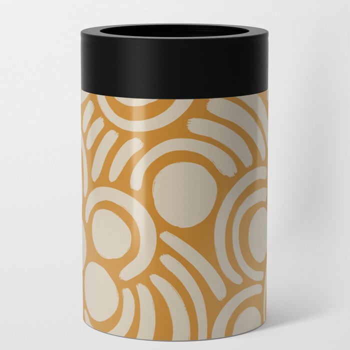 Neutral Abstract Pattern #3 Can Cooler