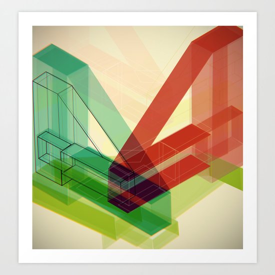 Bracing for a Summer Party Art Print