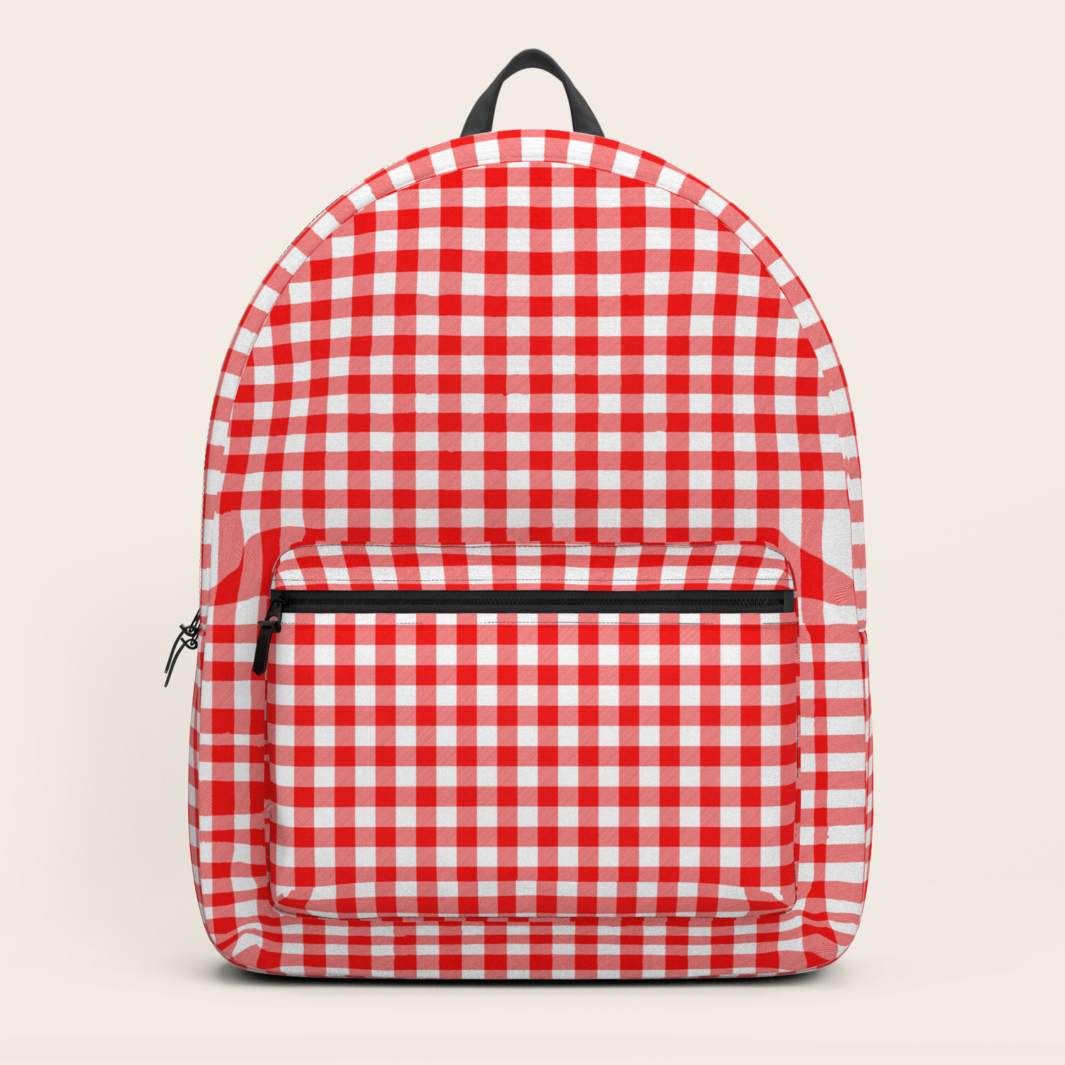 buffalo check backpack