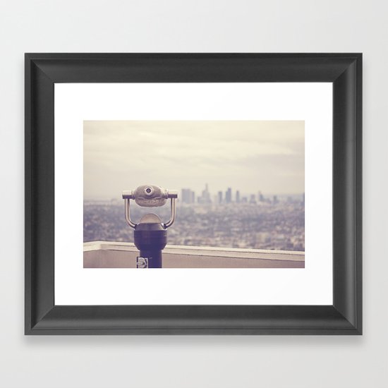 The View: Los Angeles Framed Art Print