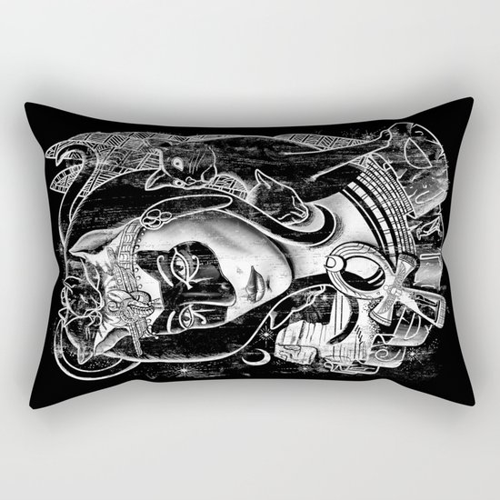 Bastet Rectangular Pillow