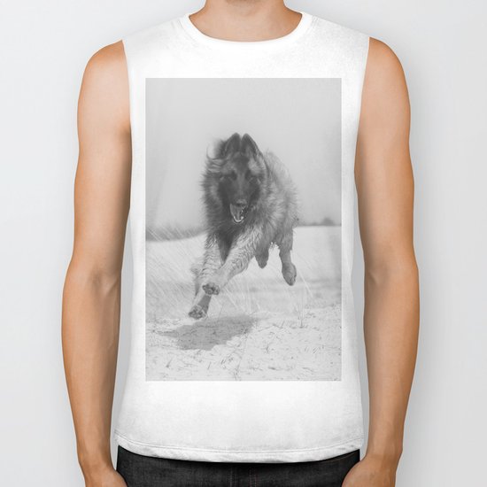 Happy dog Biker Tank