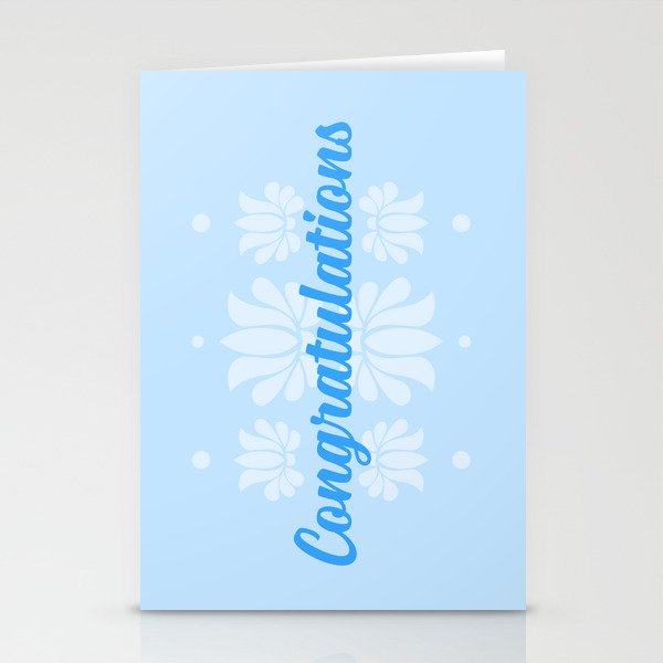 Classic Congratulations Stationery Cards