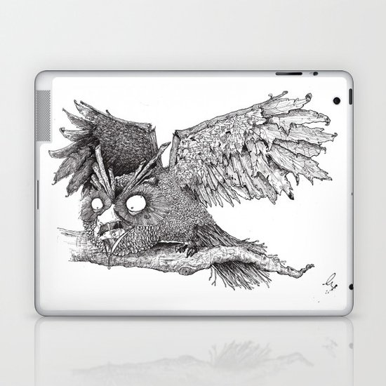 Woodland Owl Laptop & iPad Skin
