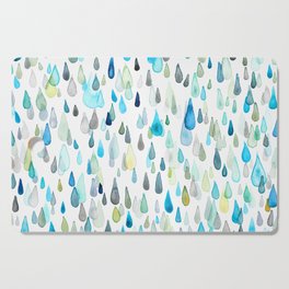 Raindrops Cutting Board