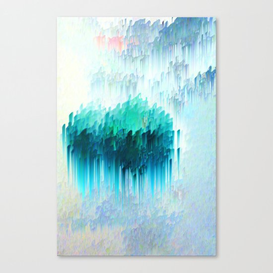Frozen Island Canvas Print