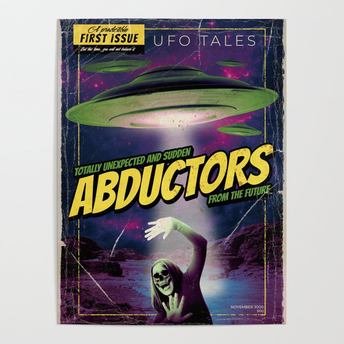 Abductors UFO Tales First Issue Poster