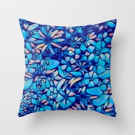 Mash Up Floral Throw Pillow