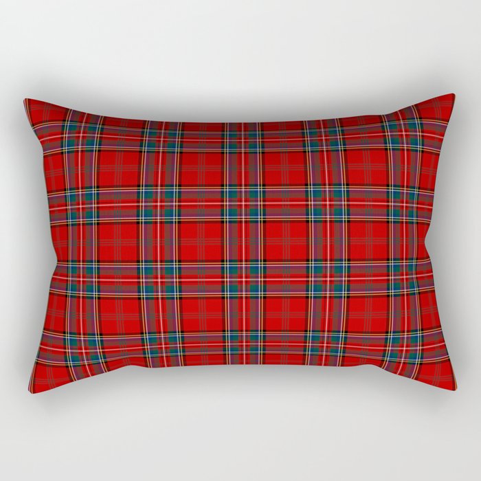 Clan Stewart of Appin Tartan Rectangular Pillow