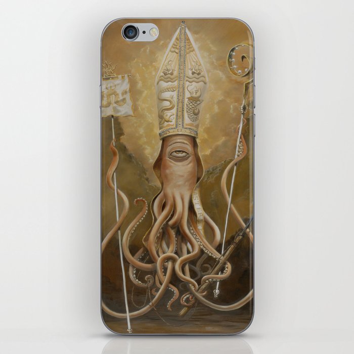 Blessed Saint Architeuthis iPhone Skin