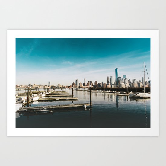 Silent City View - NYC Art Print