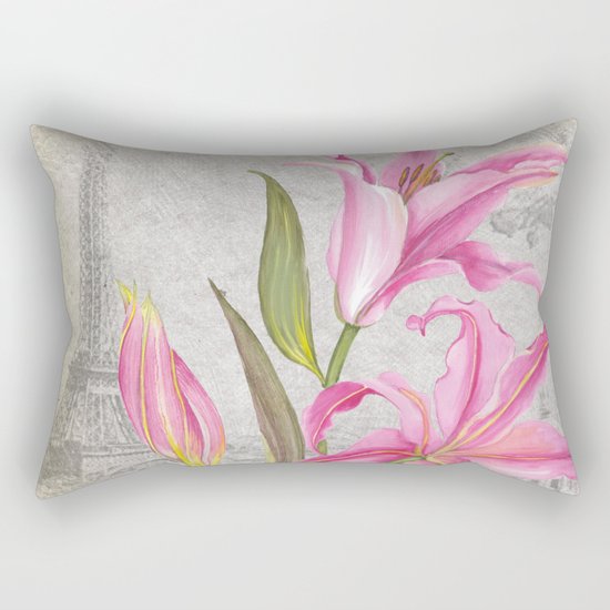 Macro Flower #6 Rectangular Pillow