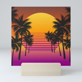 Summer Synth Mini Art Print
