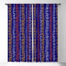 Afro Tie Dye Batik Pattern 11 Blackout Curtain