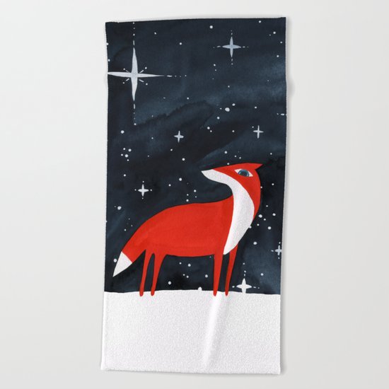 Fox Beach Towel