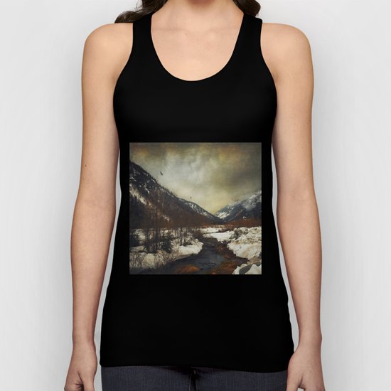 Wild Winter Valley Unisex Tank Top