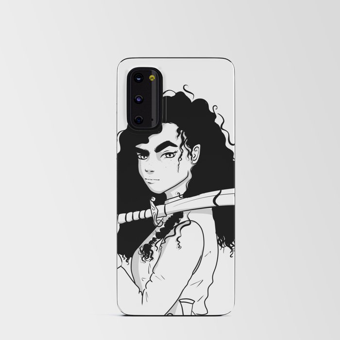 Girl With A Sword Android Card Case