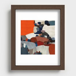 Rockscape Recessed Framed Print