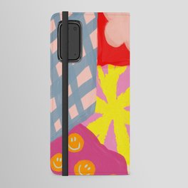 Cute Funky Blocks Android Wallet Case