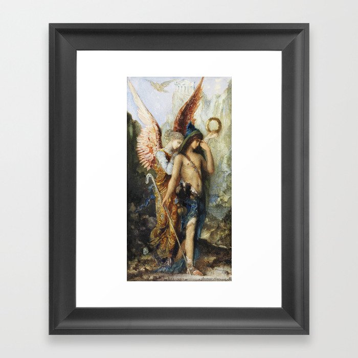 The Voices (Voces) by Gustave Moreau Framed Art Print