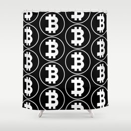 Bitcoin Shower Curtain